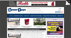 Desktop Screenshot of hometoys.com