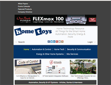 Tablet Screenshot of hometoys.com